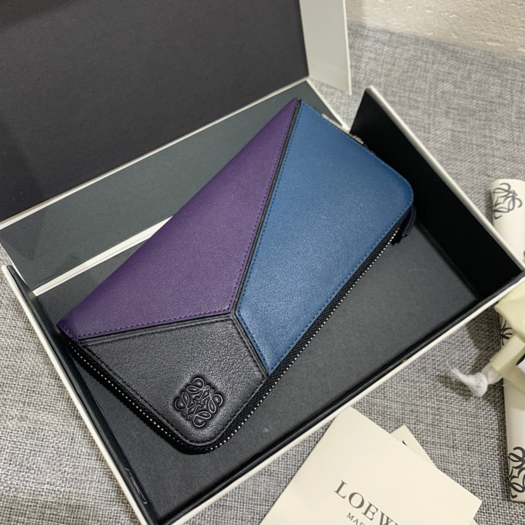 Loewe Puzzle zip around wallet 拉鍊長夾