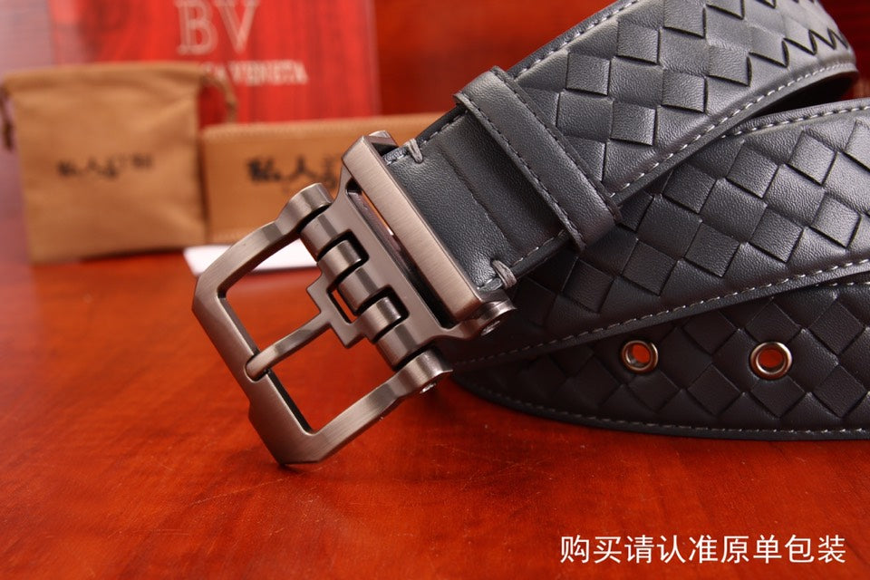 B編織-皮帶-3.4cm-男款