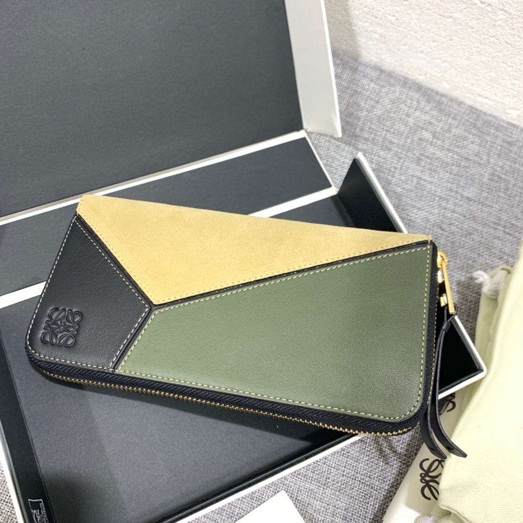 Loewe Puzzle zip around wallet 拉鍊長夾