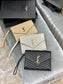 YSL_魚子醬手拿包-杏色金扣