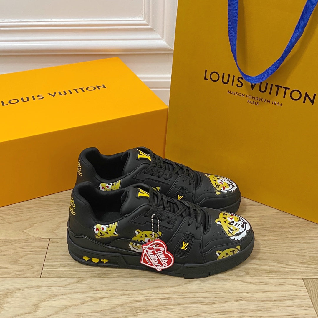 LV鞋-LV Trainer 虎頭 板鞋 休閒鞋