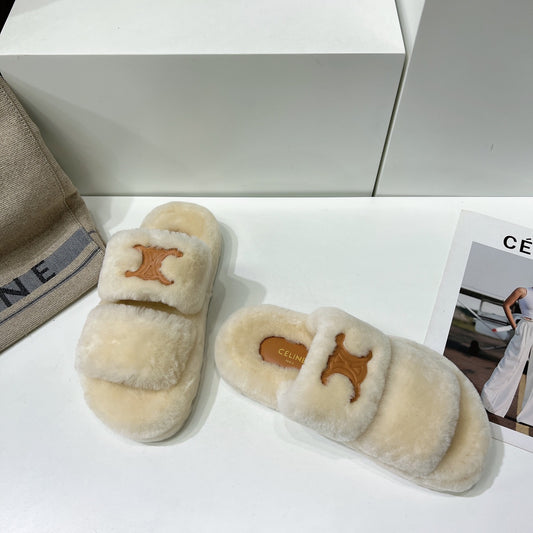 賽C家-2022新款毛毛拖鞋（尺碼35-40，41訂製）