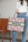 Dior Book Tote-小號36.5cm-多色花朵