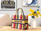 Dior Book Tote-小號36.5cm-多色條紋