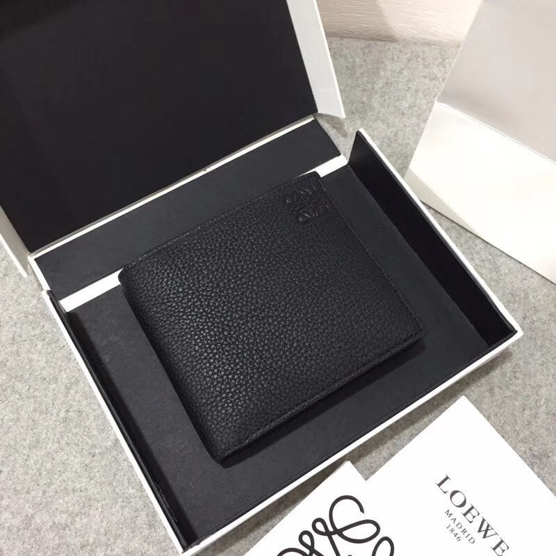 Loewe 男款對折短夾