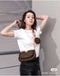 M44840 路L家-Multi Pochette Accessories 五合一麻將包 粉色 上身照