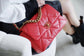 Chanel 19Bag-中號珊瑚紅