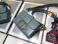 Dior 蒙田 Mini Box 珐瑯扣-17.5cm-灰