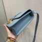 Dior 蒙田 30 Montaigne系列-24cm-珐瑯扣-馬卡龍藍