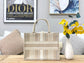 Dior Book Tote-小號36.5cm-米白條紋