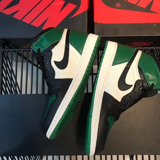 N1K- Air Jordan AJ1 高筒板鞋 黑綠色