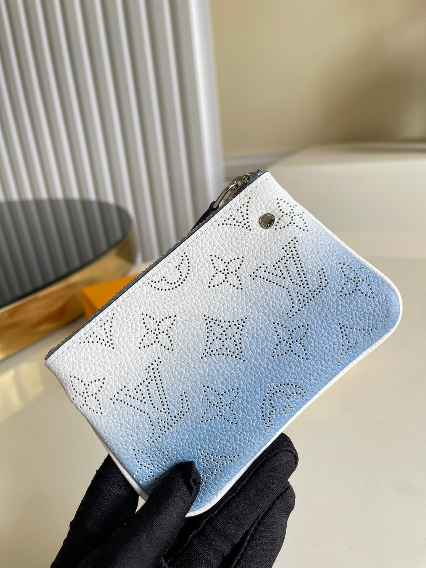 LV M69508 漸變藍 Zippy零錢包