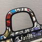 Dior Book Tote Mini 23cm-月季花系列