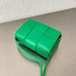 B編織-羊皮方格 Mini cassette Bag 迷你編織包 12x8x4cm
