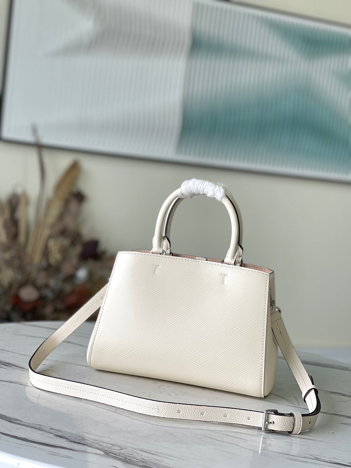 M20520 路L家-Marelle Tote 小號 米色