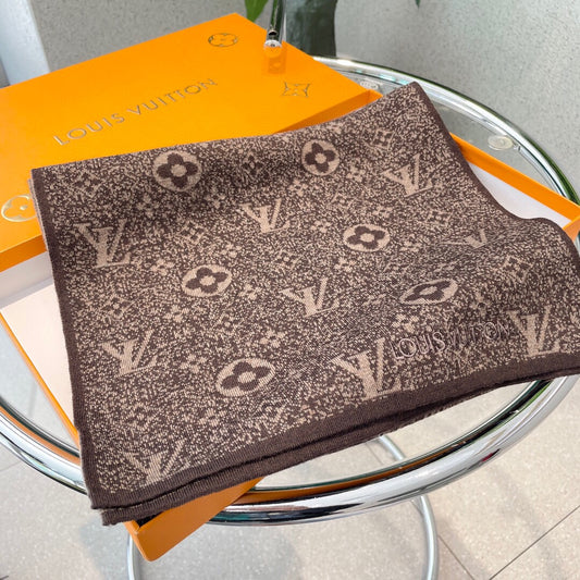 路L家-高羊絨圍巾 180*32cm 100%進口針織羊絨