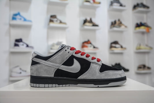N1KE-Otomo Katsuhiro x Nike SB Dunk Low Steamboy OST 男女同款 麂皮黑紅
