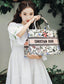 Dior Book Tote-小號36.5cm-月季花