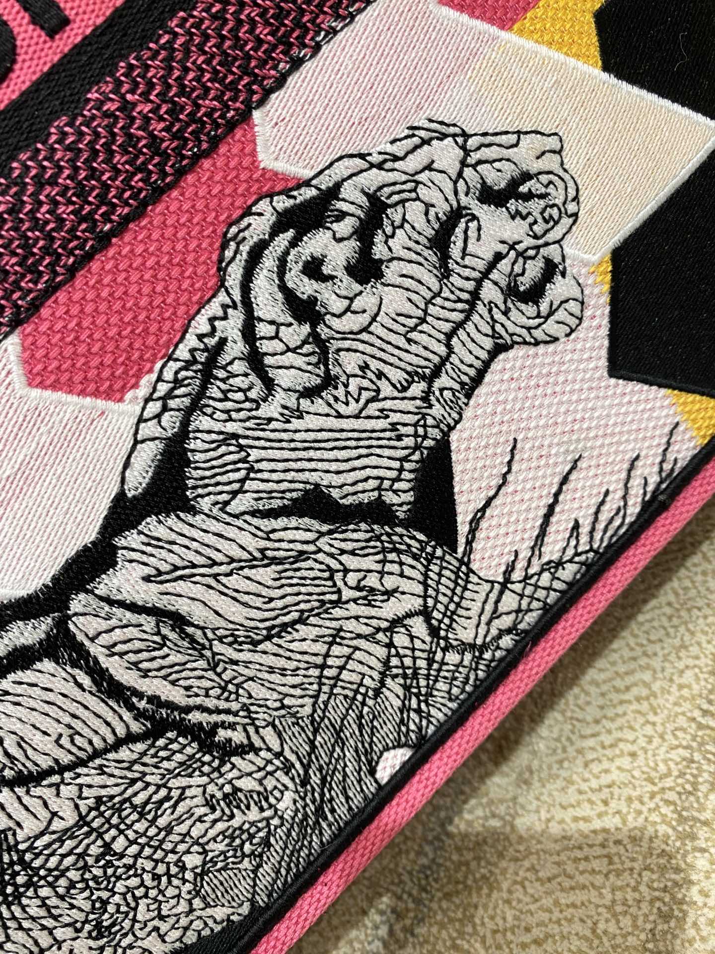 迪D家 Book Tote-大號41.5cm-彩色叢林系列
