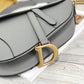 Dior Saddle 馬鞍包-手掌紋-大號石灰色-25.5cm
