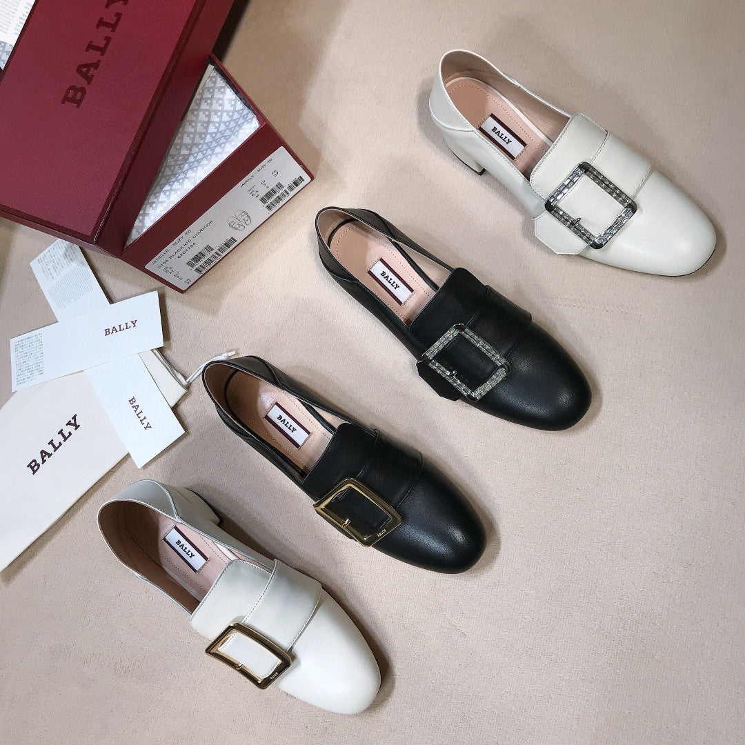 BALLY-低跟鞋 粗跟鞋 平底鞋 集合圖