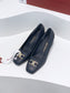 Salvatore Ferragamo鞋-菲拉格慕 經典Gancini扣 低跟鞋