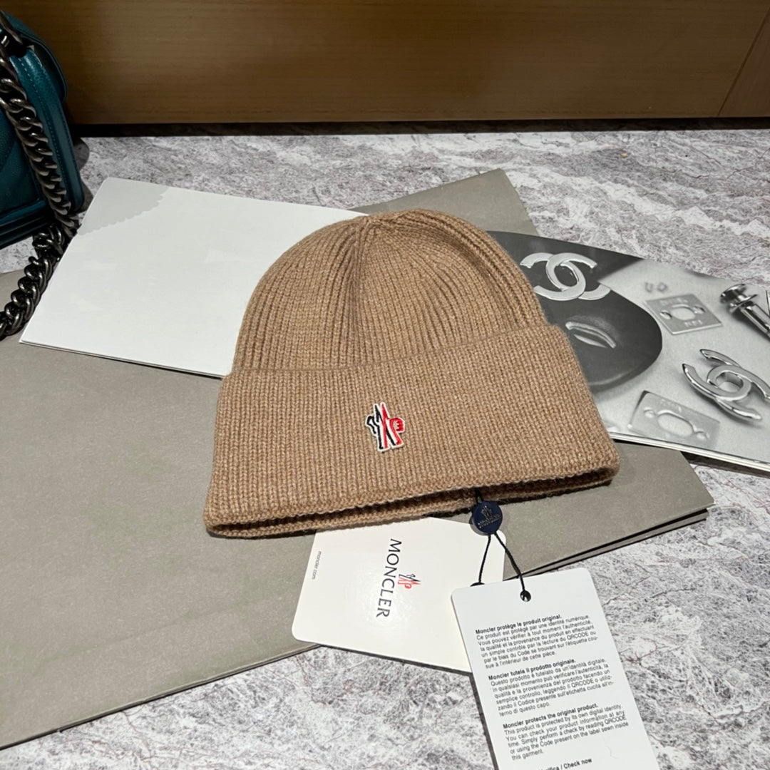 Moncler-多色針織毛帽