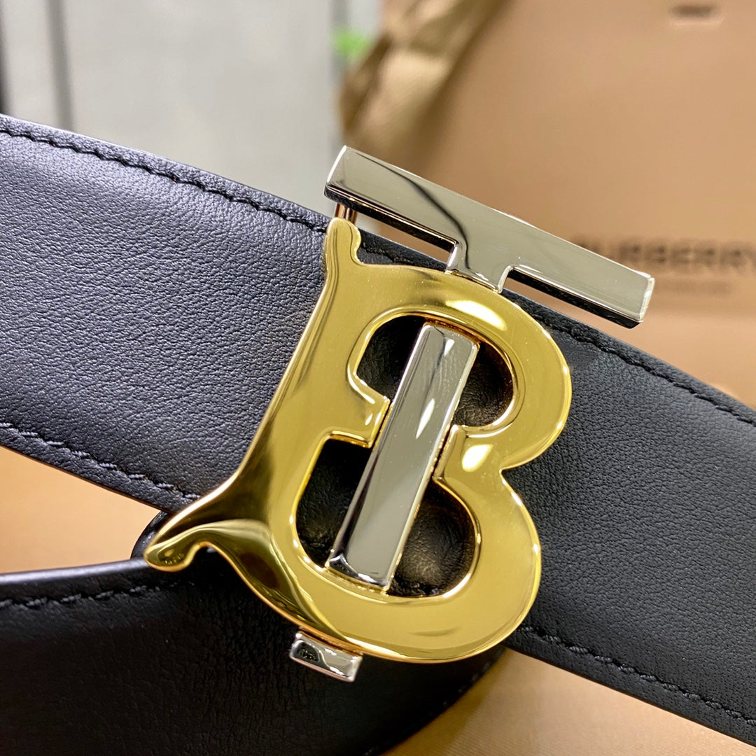 巴B家-黑色皮帶-3.5cm