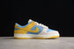 N1KE-Air Force 1 休閒鞋 男女同款 藍黃色