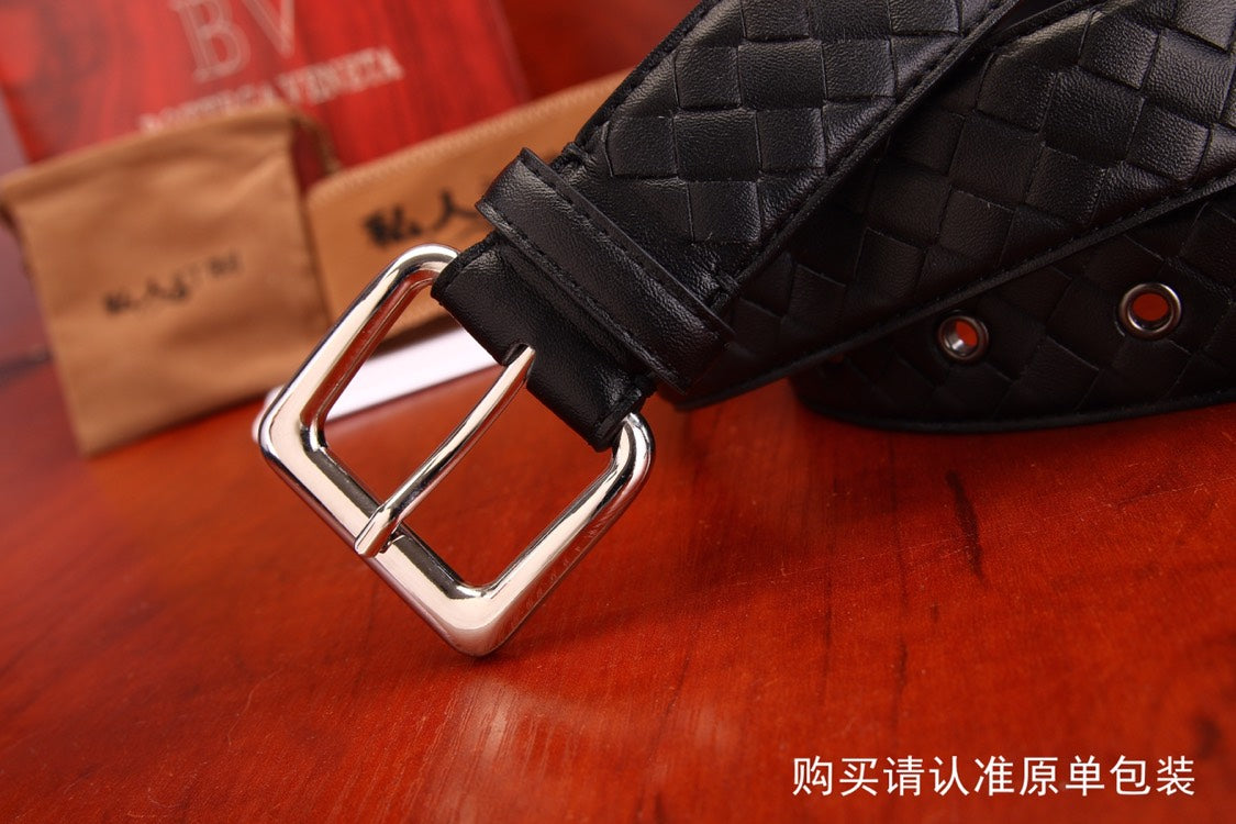 B編織-皮帶-3.4cm-男款