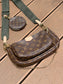 M44813 路L家-Multi Pochette Accessories 五合一麻將包 綠色