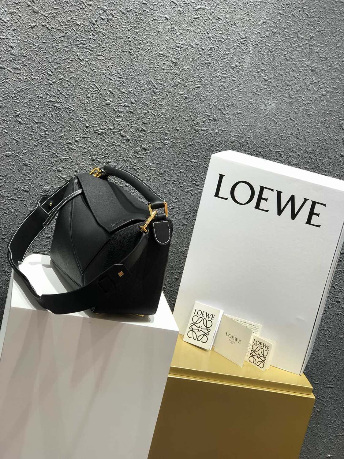羅L威-Puzzle bag 小牛皮 小號
