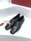 Salvatore Ferragamo鞋-菲拉格慕 經典Gancini扣 小方頭 樂福鞋 黑