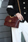 Chanel 19Bag-小號深棗紅