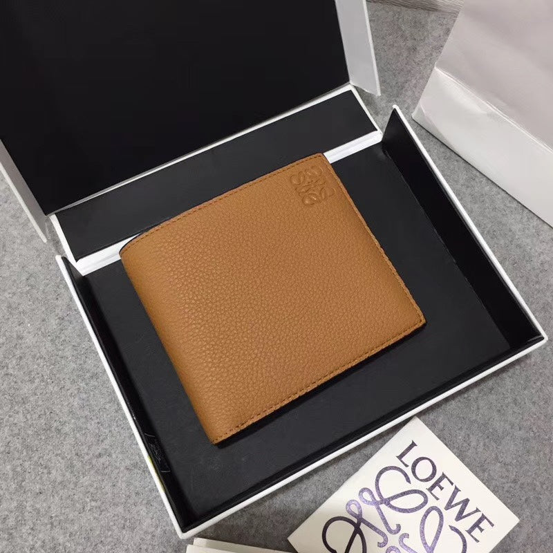 Loewe 男款對折短夾