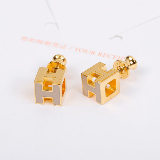 小愛款-耳環 金色 002
