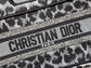 Dior Book Tote-Mini 23cm-黑色豹紋