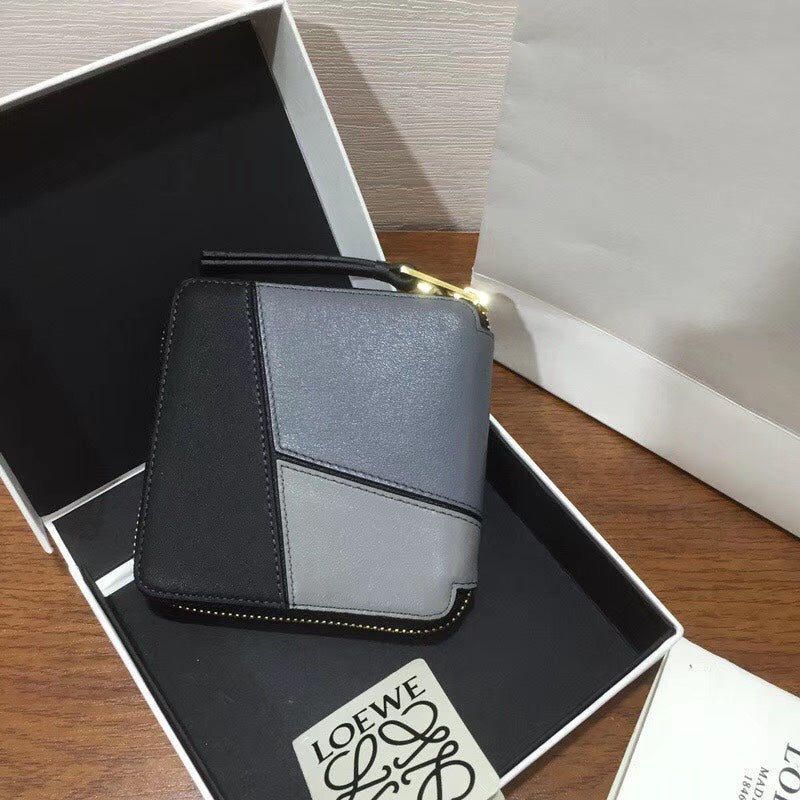 Loewe Puzzle系列 拉鍊短夾