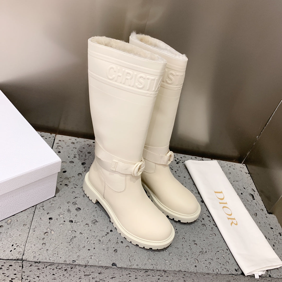 迪D家-2022秋冬新款 牛皮長筒靴