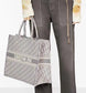 Dior Book Tote-大號41.5cm-灰色老花