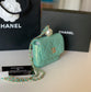CHANEL 珍珠鏈條零錢包！