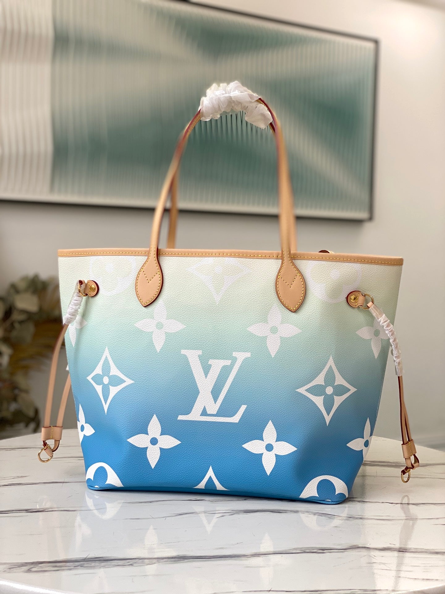 M45678 路L家-Neverfull ote 包 手袋 中號 藍色