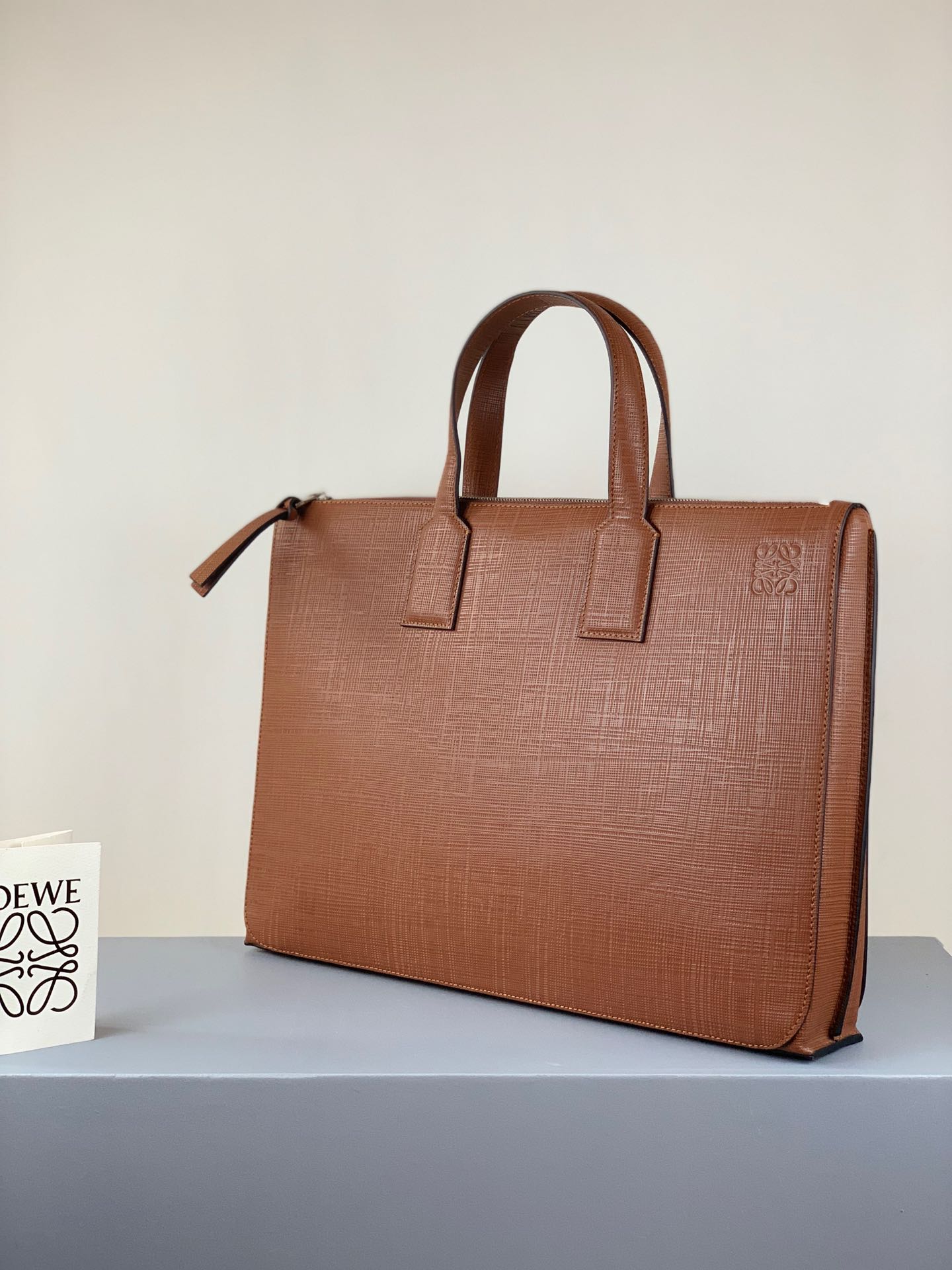 羅L威-Goya Simple Briefcase 男士公文包
