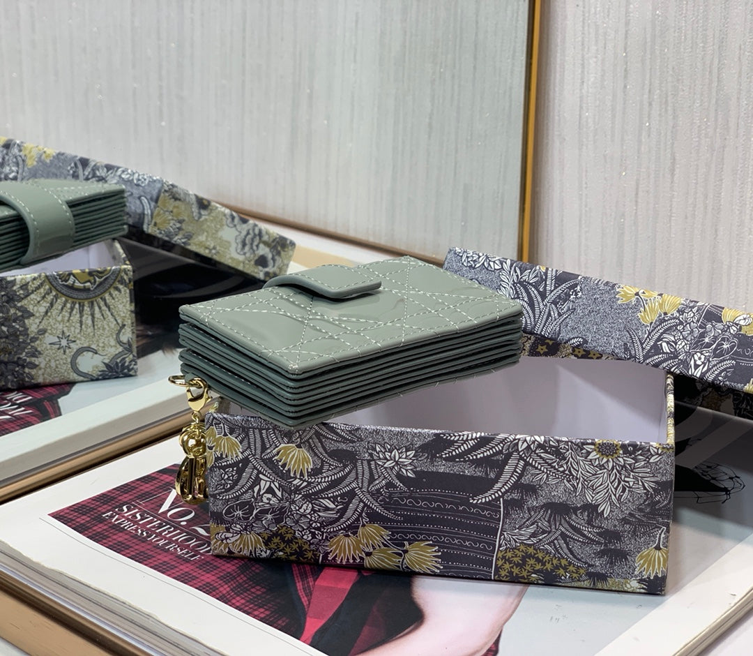 Dior 風琴卡包-10.5cm