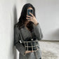 Chanel 小號羊皮抽繩水桶包
