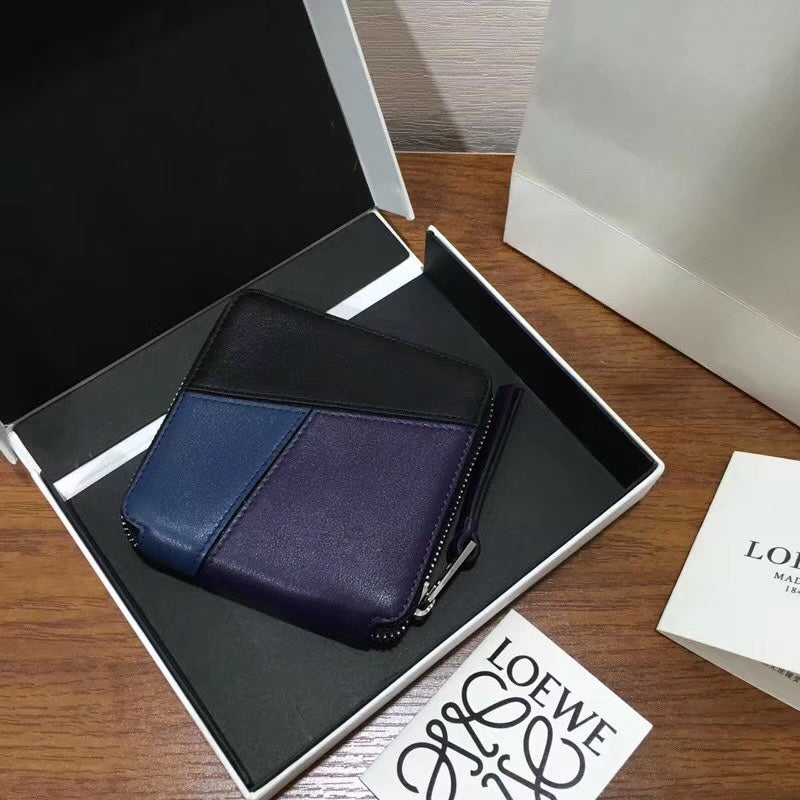 Loewe Puzzle系列 拉鍊短夾