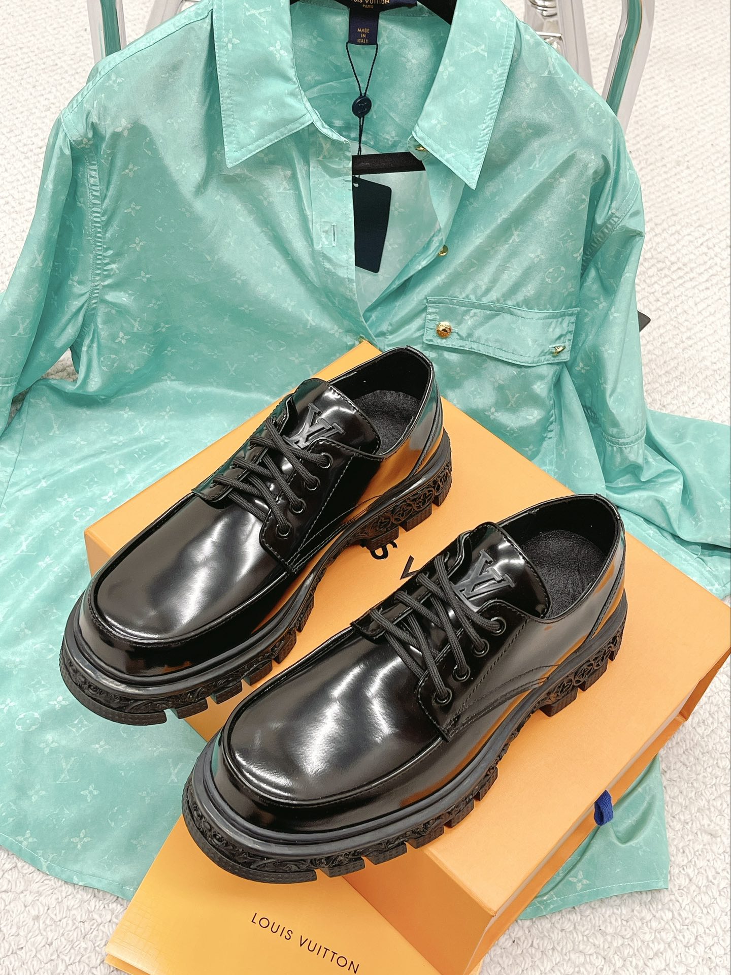 路L家-2022秋冬新款 男款大頭皮鞋