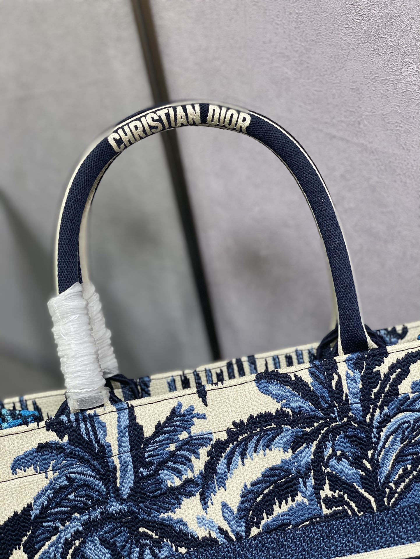 Dior Book Tote-小號36.5cm-夏日椰林