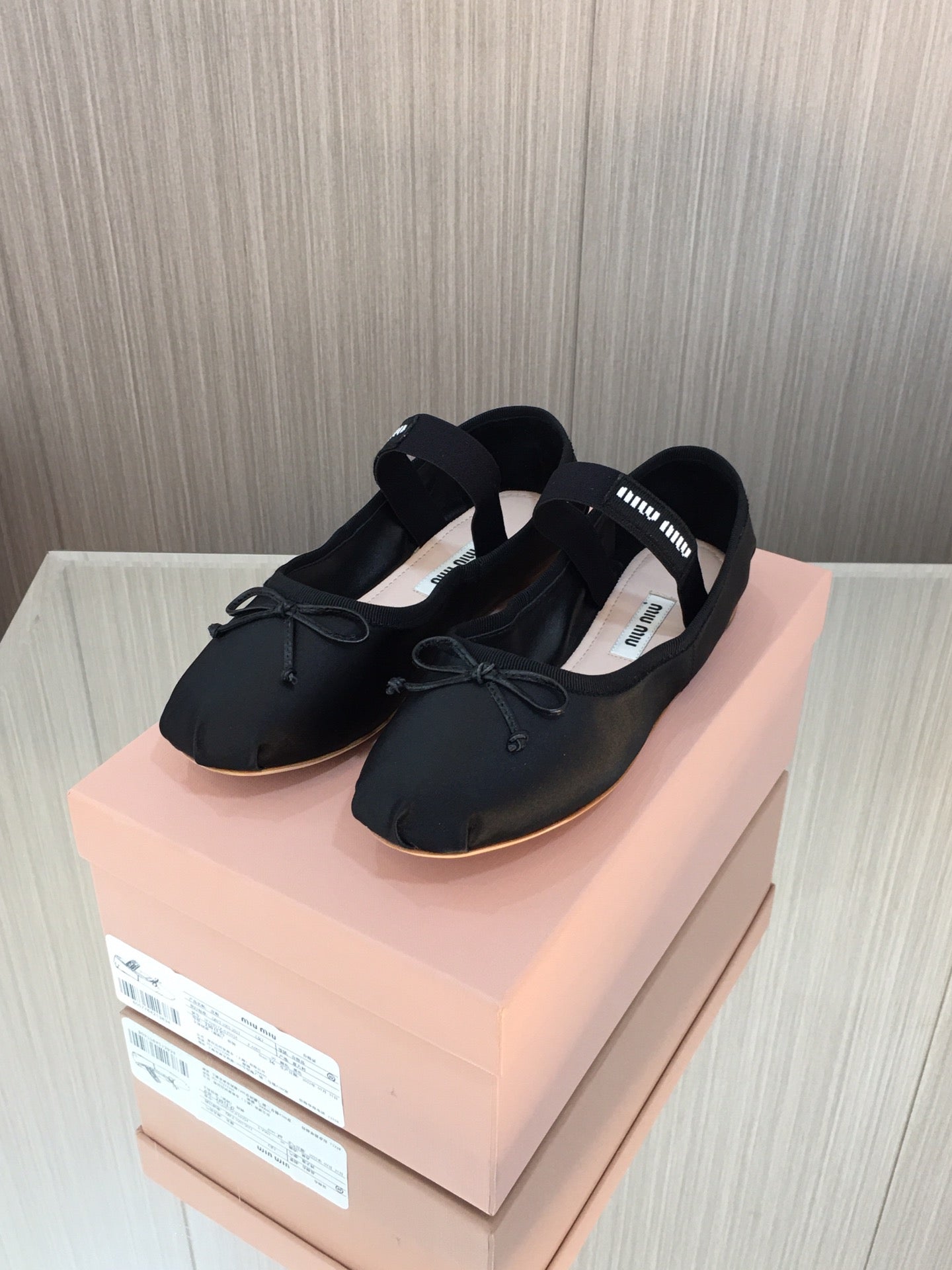 穆M家-2023春夏新款 法式仙女芭蕾舞單鞋 黑色