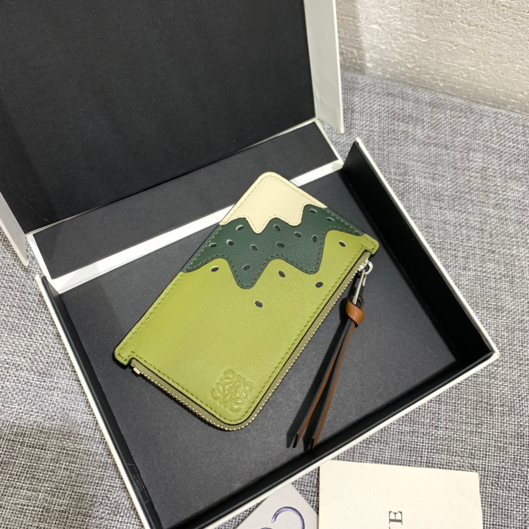 Loewe 奇異果拉鍊小卡包